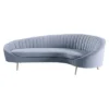 103" Ballard Sofa Light Gray Velvet - Acme Furniture
