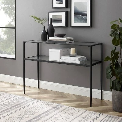 Ashton Console Table Matte Black - Crosley - Image 5