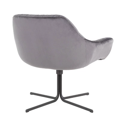 Wayne Contemporary Upholstered Lounge Chair - LumiSource - Image 2