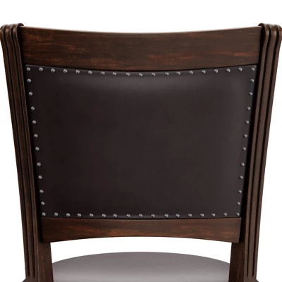 Lockefield Wood Swivel Counter Height Barstool - Hillsdale Furniture - Image 9