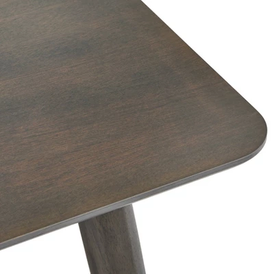 Newington Dining Table Charcoal Gray - Lifestorey - Image 3
