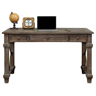 Carson Writing Desk Brown - Martin Furniture - Image 8