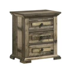 Shayne 3 Drawer Nightstand Drift - Picket House Furnishings