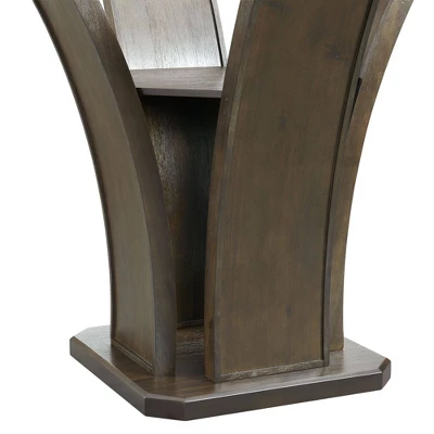 Simms Round Counter Height Dining Table Walnut - Picket House Furnishings - Image 5