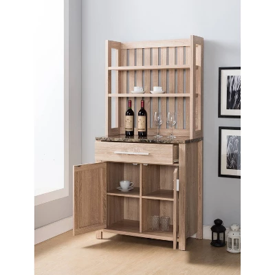 Governors 1 Drawer Baker's Rack Weathered Sand - HOMES: Inside + Out - Image 2