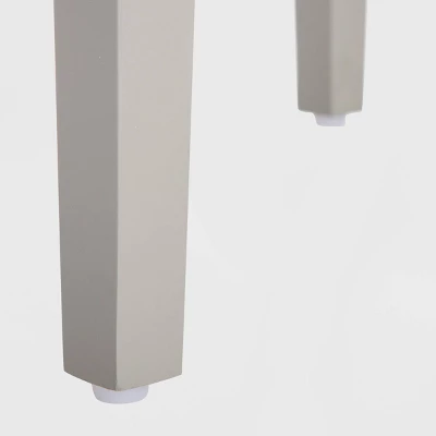 Irving Side Table With 2 Drawers Gray - Finch - Image 4