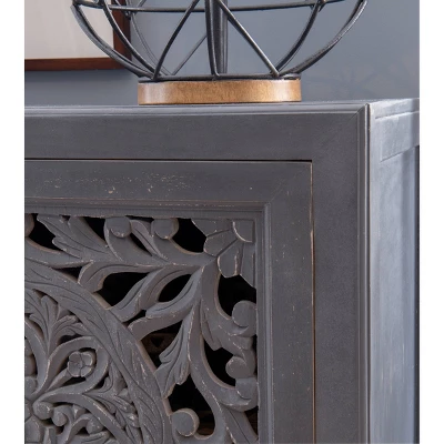 Heady 2 Door Carved Cabinet - Powell Company - Image 12