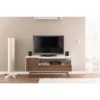Porto Seguro TV Stand For TVs Up To 60" White/Walnut - Polifurniture