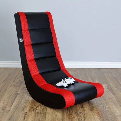 Video Rocker Gaming Chair Black/Red - The Crew Furniture - Image 4