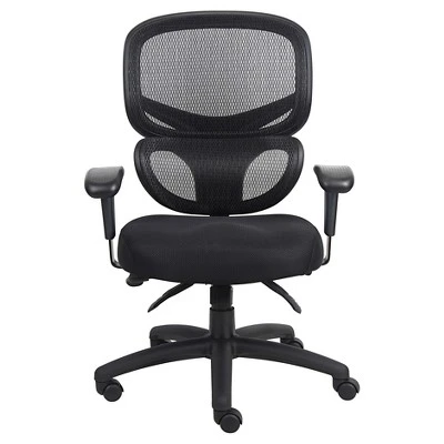 Multi-Function Mesh Task Chair Black - Boss Office Products - Image 3