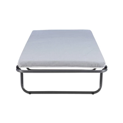 Twin Fensby Folding Bed Gray - Linon - Image 3