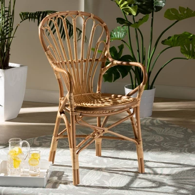 Sheraton Rattan Armchair Natural - Bali & Pari - Image 7
