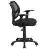 Mid-Back Mesh Computer Chair Black - Belnick