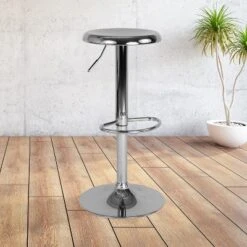 Flash Furniture Madrid Series Adjustable Height Retro Barstool