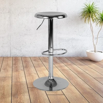 Flash Furniture Madrid Series Adjustable Height Retro Barstool