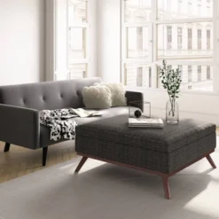 Ethan Coffee Table Storage Ottoman And Benches - WyndenHall