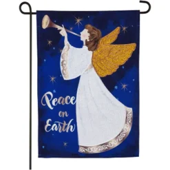 Evergreen Nautical TV Tray Set With Stand (S/4)