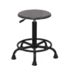Retro Wood Stool - Gunnison Gray