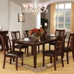 Glaivewood Sturdy Wooden Extendable Dining Table Espresso - HOMES: Inside + Out