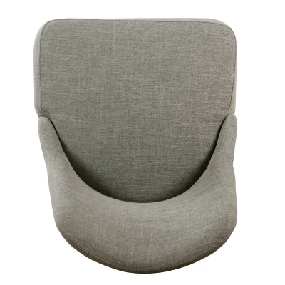 Hemet Gayle Side Chair Woven Gray - HomePop - Image 4