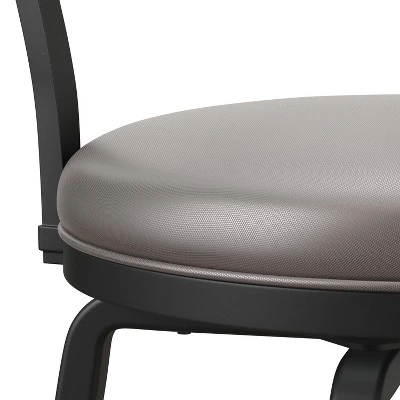 Larimore Metal Bar Height Stool Black - Hillsdale Furniture - Image 7