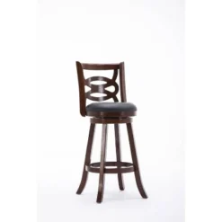 Seina Wood Swivel Barstool Cappuccino - Boraam
