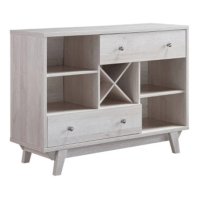 Abrama 2 Drawer Buffet White Oak - HOMES: Inside + Out - Image 2