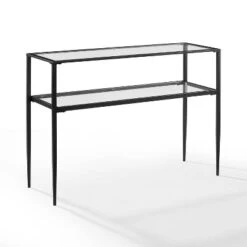 Ashton Console Table Matte Black - Crosley