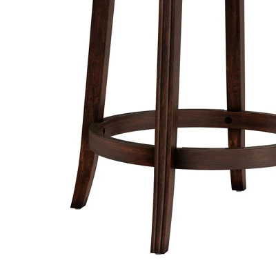 Lockefield Wood Swivel Counter Height Barstool - Hillsdale Furniture - Image 8