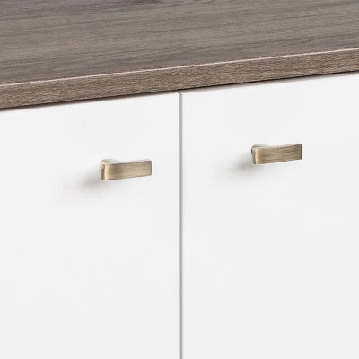 Milo Mid-Century Modern 4 Door Buffet Server - Prepac - Image 10