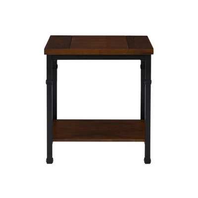Austin End Table Brown - Linon - Image 3