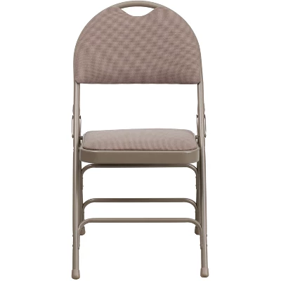 Emma And Oliver 4 Pack Home & Office Easy-Carry Party Events Padded Folding Chair - Image 5