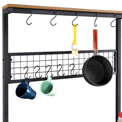 Yaheetech Kitchen Bakers Rack With 4 Storage Shelves - Image 3