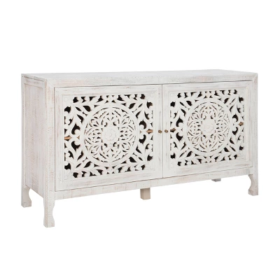 Heady 2 Door Carved Cabinet - Powell Company - Image 18