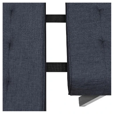 Eve Velvet Upholstered Convertible Futon - Room & Joy - Image 10