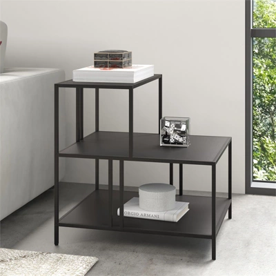 Black Bronze Side Table - Henn&Hart - Image 3