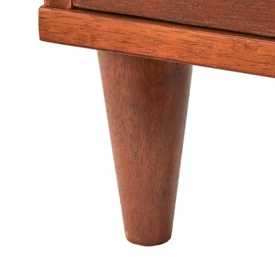 Ana Mid Century Modern Entryway Cabinet Oak - Lifestorey - Image 5