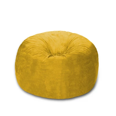 4' Bean Bag Chair With Memory Foam Filling And Washable Cover - Relax Sacks - Image 18