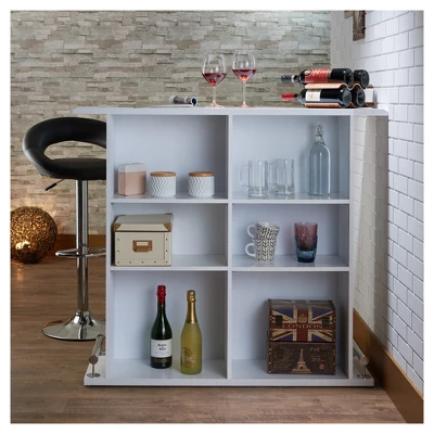 Pub Bar Height Table White - Acme Furniture - Image 2