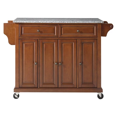 Solid Granite Top Kitchen Cart/Island - Crosley