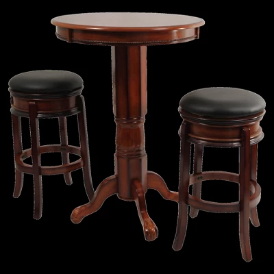 Magellan Hardwood Counter Height Barstool Brandy - Boraam - Image 3