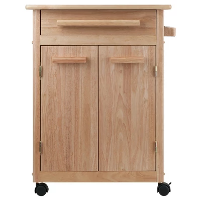 Hackett Kitchen Cart Natural - Winsome - Image 3
