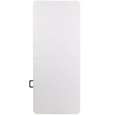 Flash Furniture 6-Foot Bi-Fold Plastic Banquet And Event Folding Table With Carrying Handle - Image 4