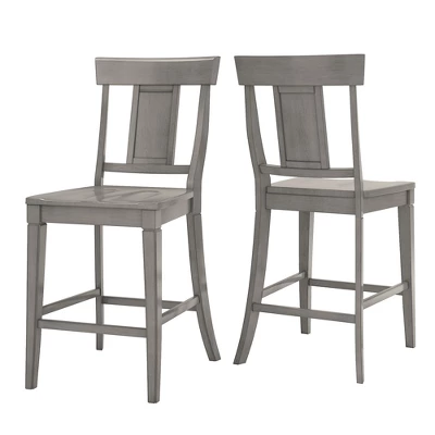 Set Of 2 24" South Hill Panelled Back Counter Chair - Inspire Q - Image 7