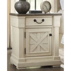 Bolanburg One Drawer Nightstand Antique White - Signature Design By Ashley