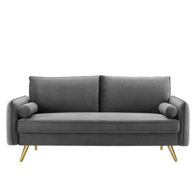 Revive Performance Velvet Sofa - Modway - Image 4