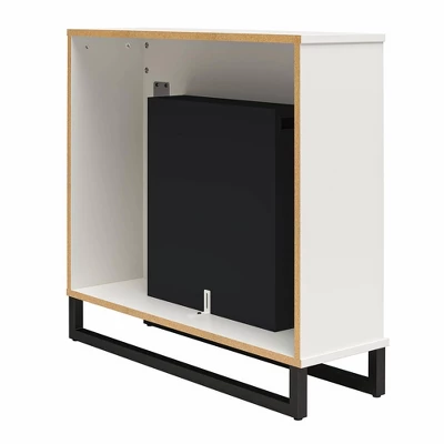 Faris Fireplace Mantel White - Room & Joy - Image 5