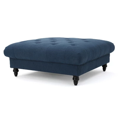 Bordeaux Fabric Ottoman - Christopher Knight Home - Image 5