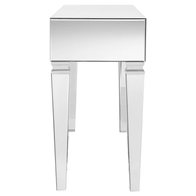 Darla Contemporary Mirrored Console Table - Aiden Lane - Image 5