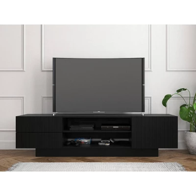 Galleri TV Stand For TVs Up To 80" Black - Nexera - Image 2